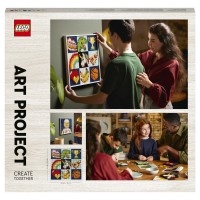 Конструктор LEGO Art Творческий проект Создаем вместе 21226