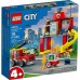 Конструктор Lego City Пожарная часть и пожарная машина 60375