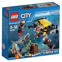 Конструктор LEGO City Deep Sea Explorers Набор для начинающих «Исследование морских глубин» (60091)