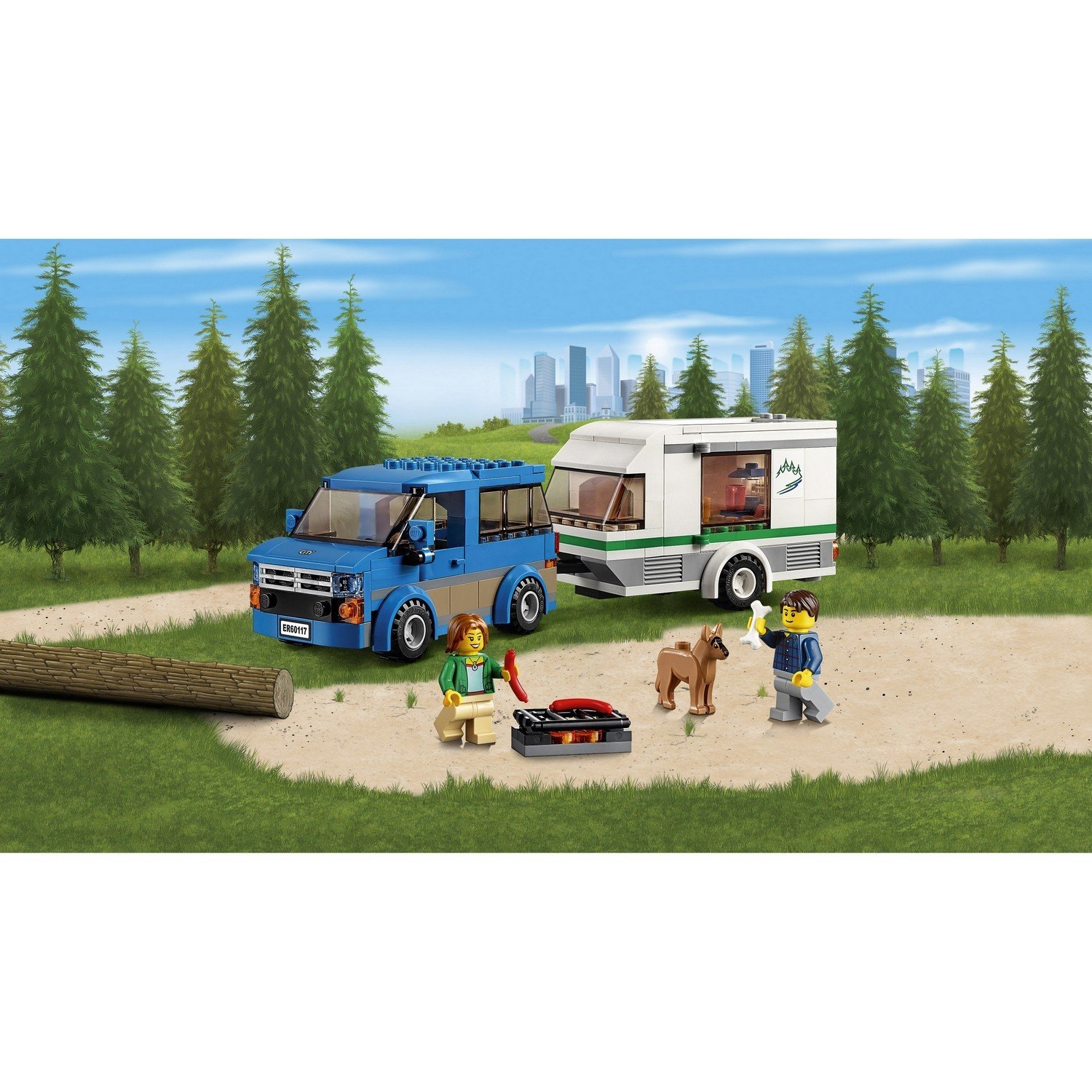 Lego best sale caravan 60117