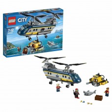 Конструктор LEGO City Deep Sea Explorers Вертолет исследователей моря (60093)
