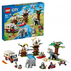 Конструктор LEGO City Wildlife Лагерь спасения дикой природы 60307