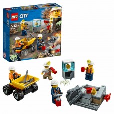 Конструктор LEGO Бригада шахтеров City Mining (60184)