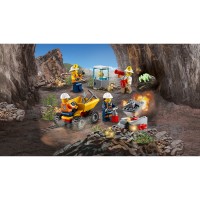 Конструктор LEGO Бригада шахтеров City Mining (60184)