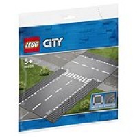 Конструктор LEGO City Supplementary Прямой и Т-образный перекресток 60236