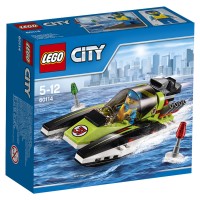 Конструктор LEGO City Great Vehicles Гоночный катер (60114)