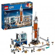 LEGO 60228 City Space Port Ракета для запуска в далекий космос и пульт управления запуском