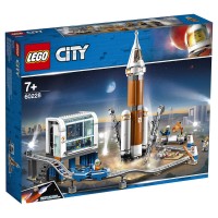 LEGO City Space Port Ракета для запуска в далекий космос и пульт управления запуском 60228