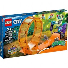 Конструктор LEGO City Smashing Chimpanzee Stunt Loop 60338