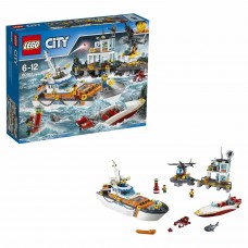 Конструктор LEGO City Coast Guard Штаб береговой охраны (60167)