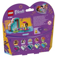 Конструктор LEGO Friends Летняя шкатулка-сердечко для Андреа 41384