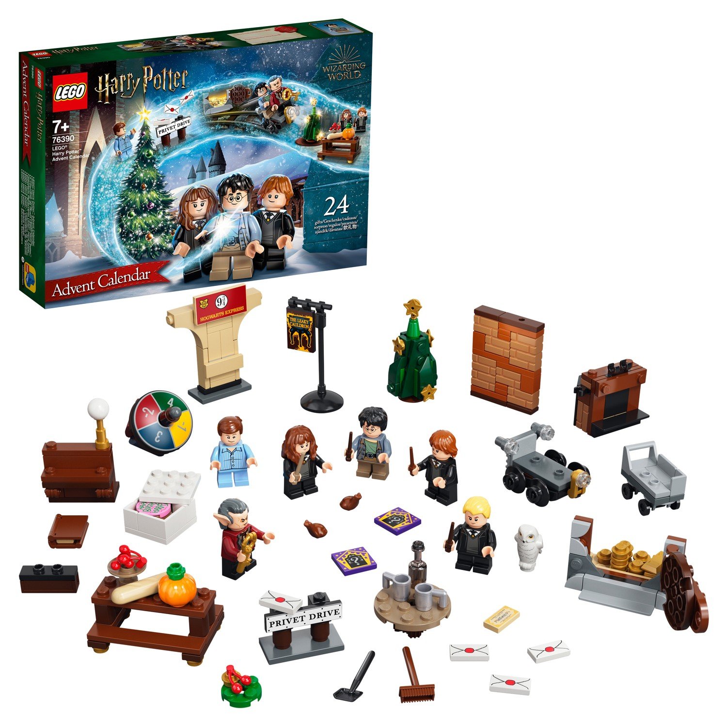 Конструктор LEGO Harry Potter Новогодний календарь 76390 купить в  интернет-магазине Мир LEGO.ру