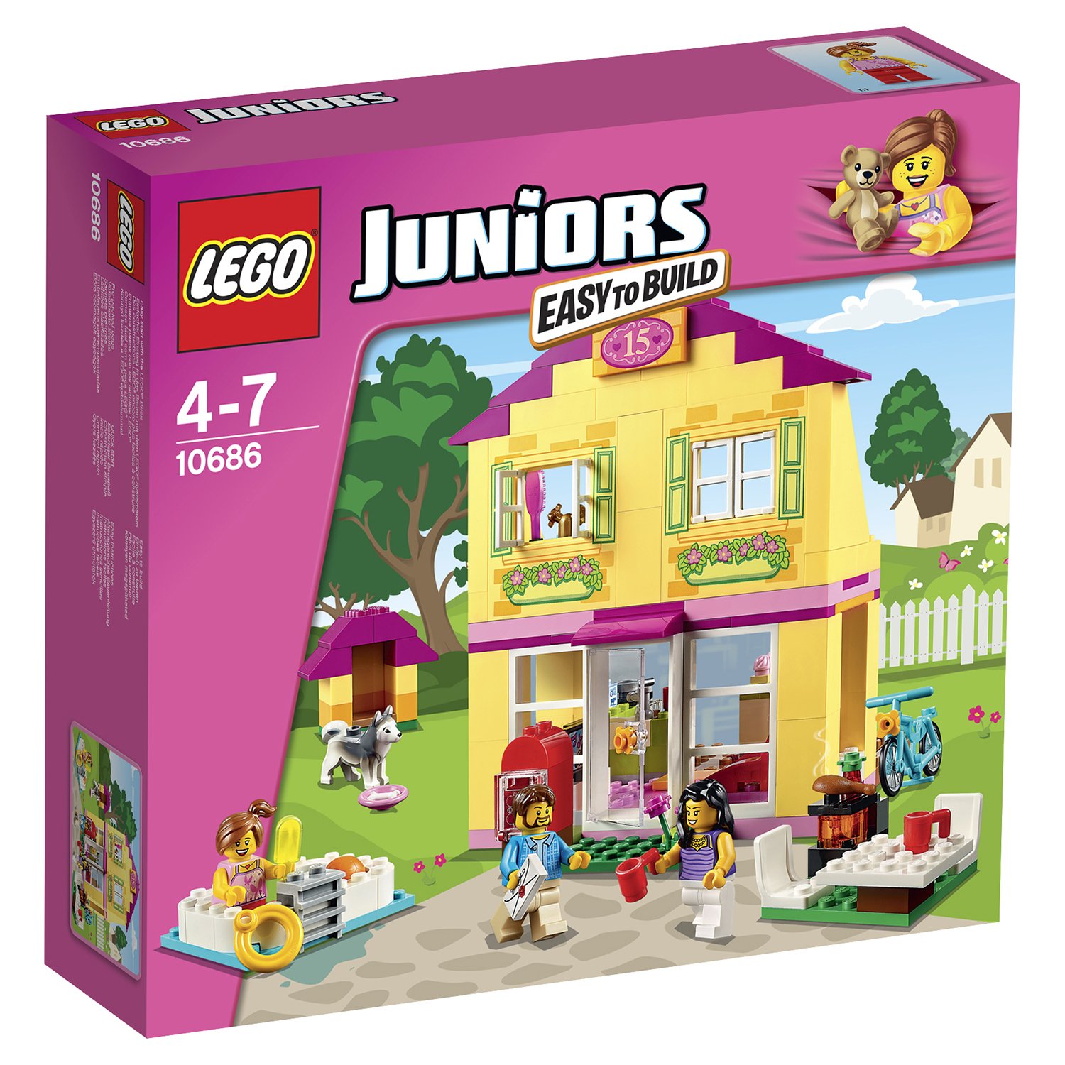 Конструктор LEGO Juniors Семейный домик (10686) купить в интернет-магазине  Мир LEGO.ру