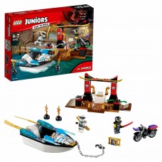 Конструктор LEGO Погоня на моторной лодке Зейна Juniors (10755)