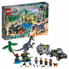 Конструктор LEGO Jurassic World Поединок с бариониксом Охота за сокровищами 75935