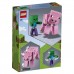 Конструктор LEGO Minecraft Minecraft Свинья и Зомби-ребенок большой 21157