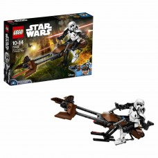 Конструктор LEGO Constraction Star Wars Штурмовик-разведчик на спидере (75532)