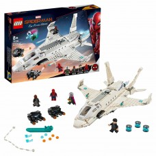 Конструктор LEGO Marvel Super Heroes Реактивный самолёт Старка и атака дрона 76130