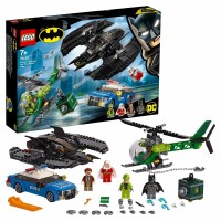 Конструктор LEGO DC Super Heroes Бэткрыло Бэтмена и ограбление Загадочника 76120