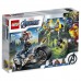 Конструктор LEGO Super Heroes Мстители Атака на спортбайке 76142