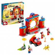 Конструктор LEGO Mickey and Friends Пожарная часть и машина Микки и его друзей 10776